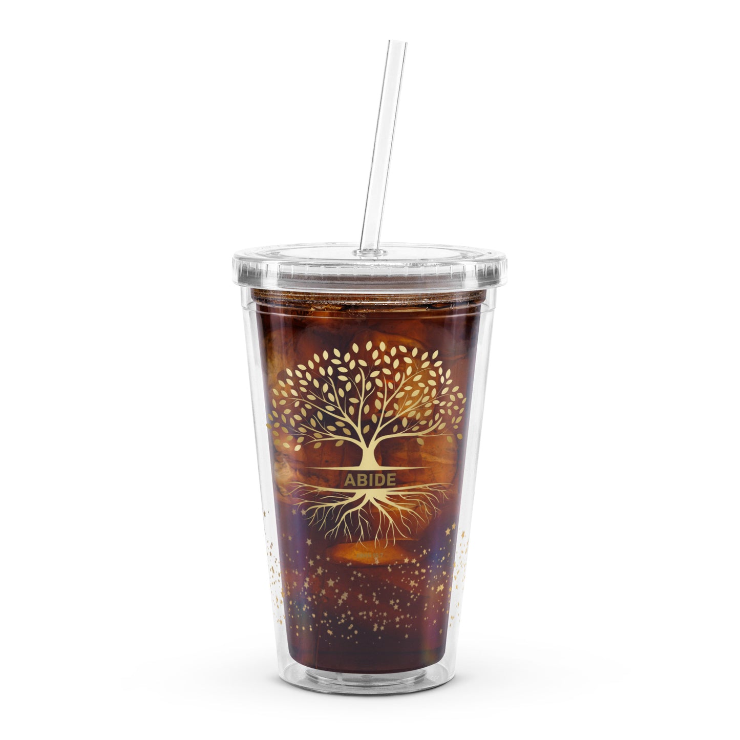 Abide Clear plastic tumbler