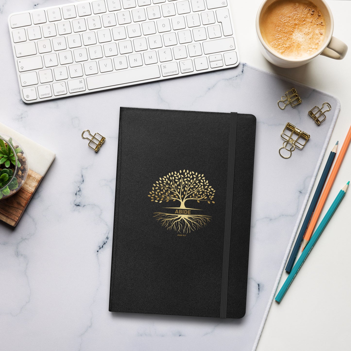 Abide Hardcover bound notebook