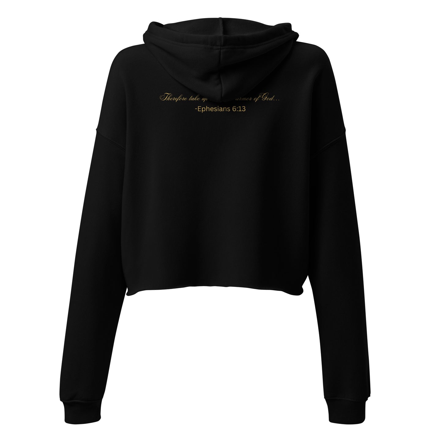 Armor of God Crop Hoodie